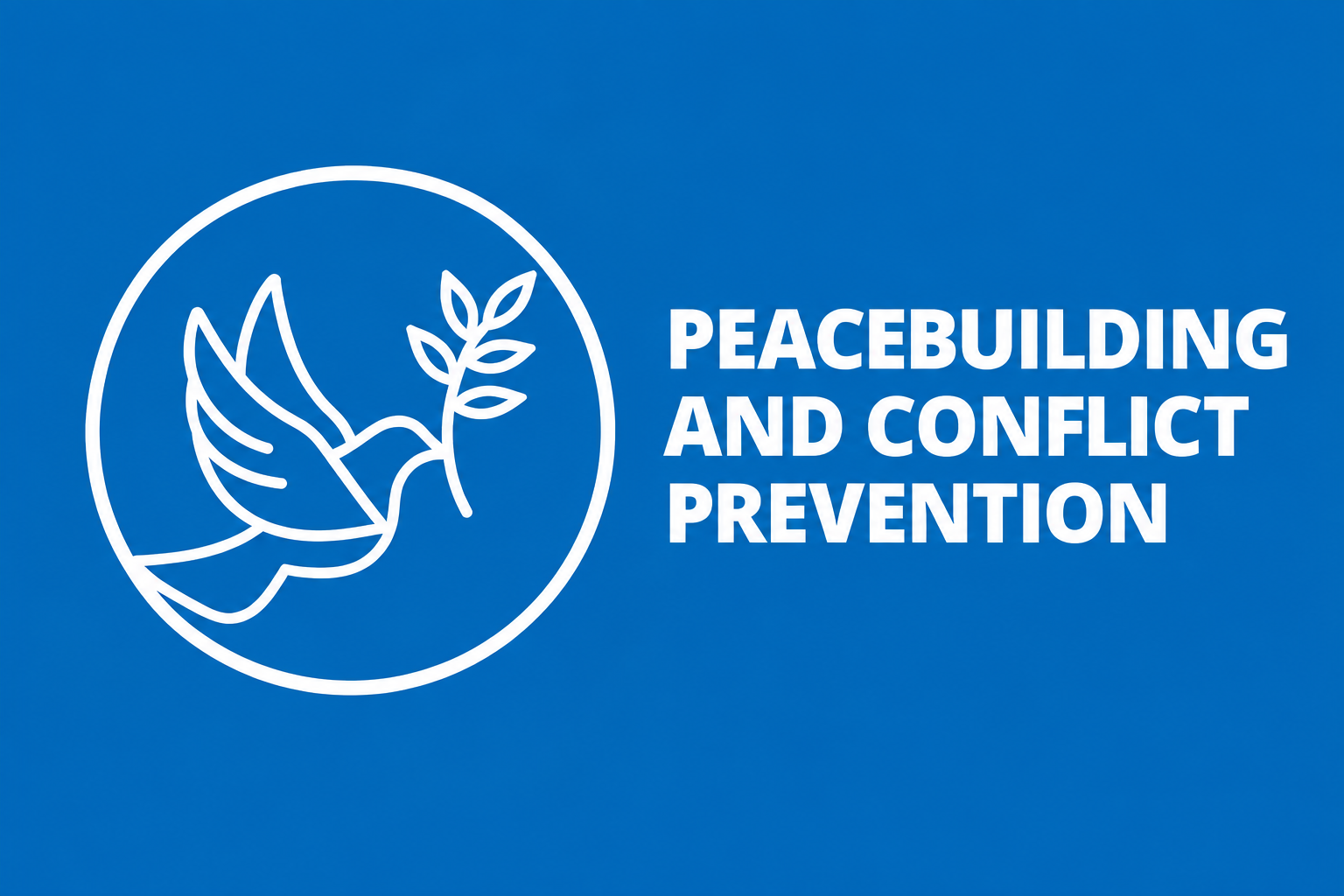 Peacebuilding and Conflict Prevention