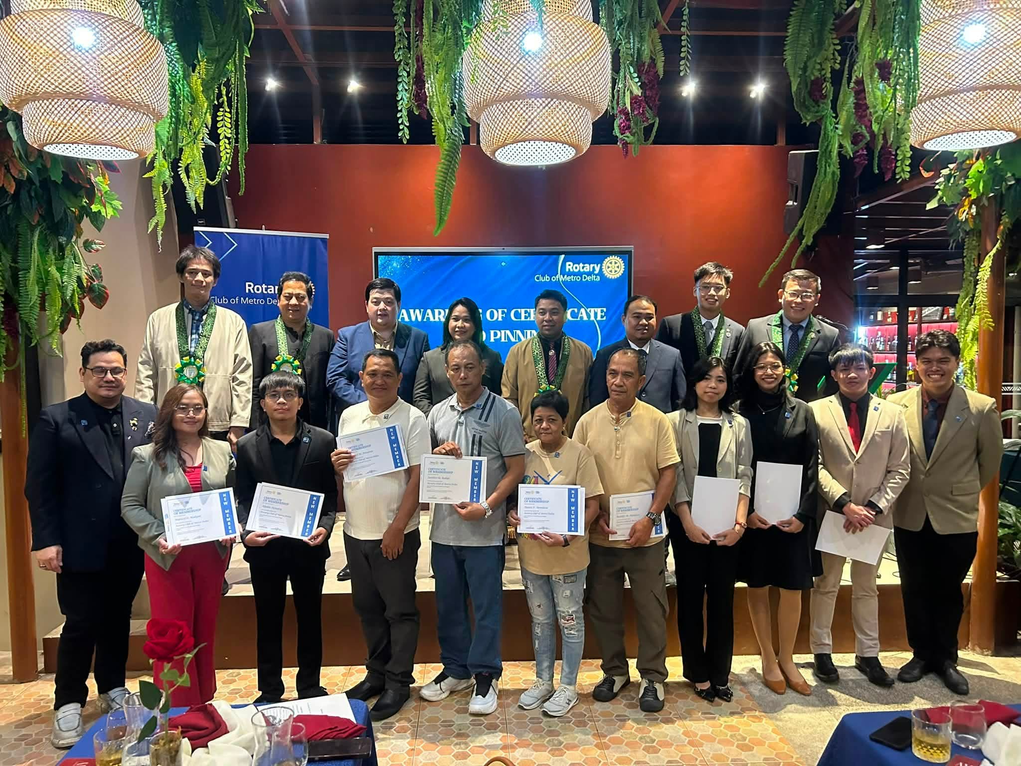 CLI Inaugural Club Meeting and Induction of New Members