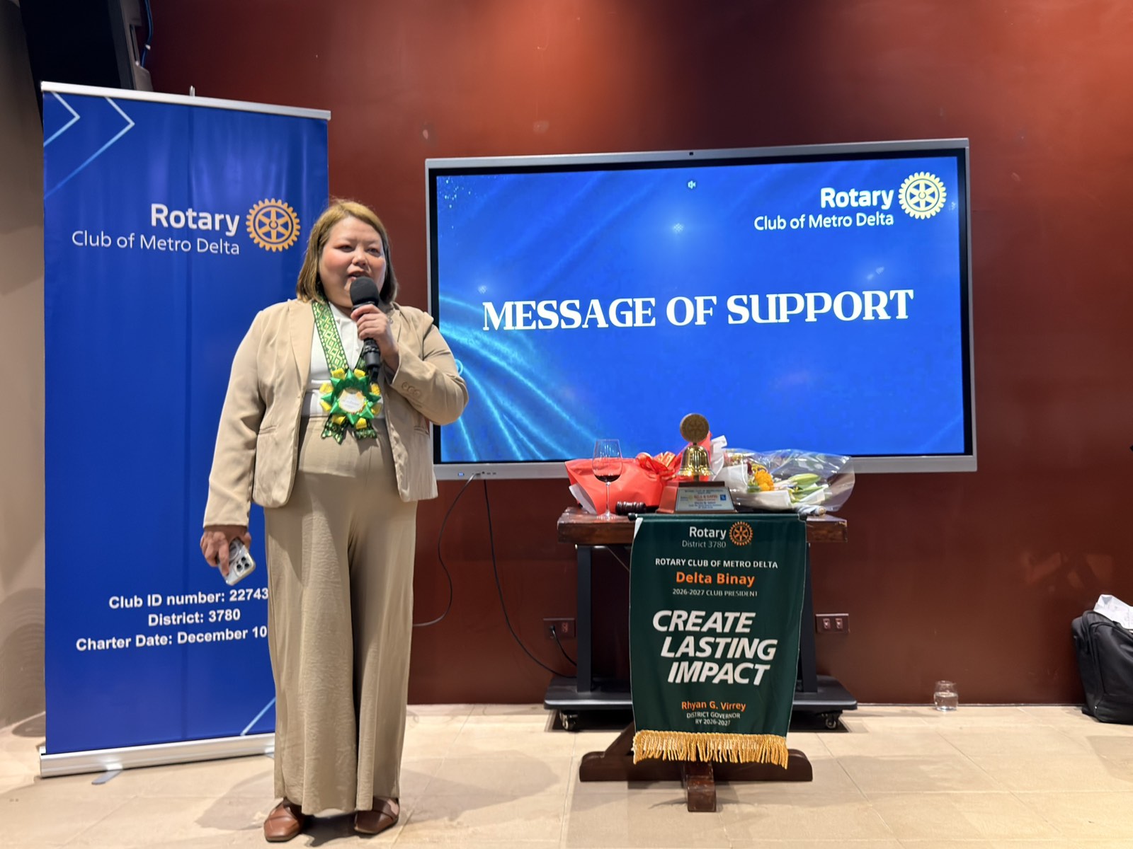 CLI Inaugural Club Meeting and Induction of New Members