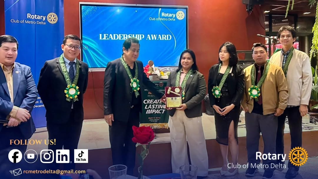 Honoring Leadership and Service: CP Delta Binay Receives Club Leadership Award