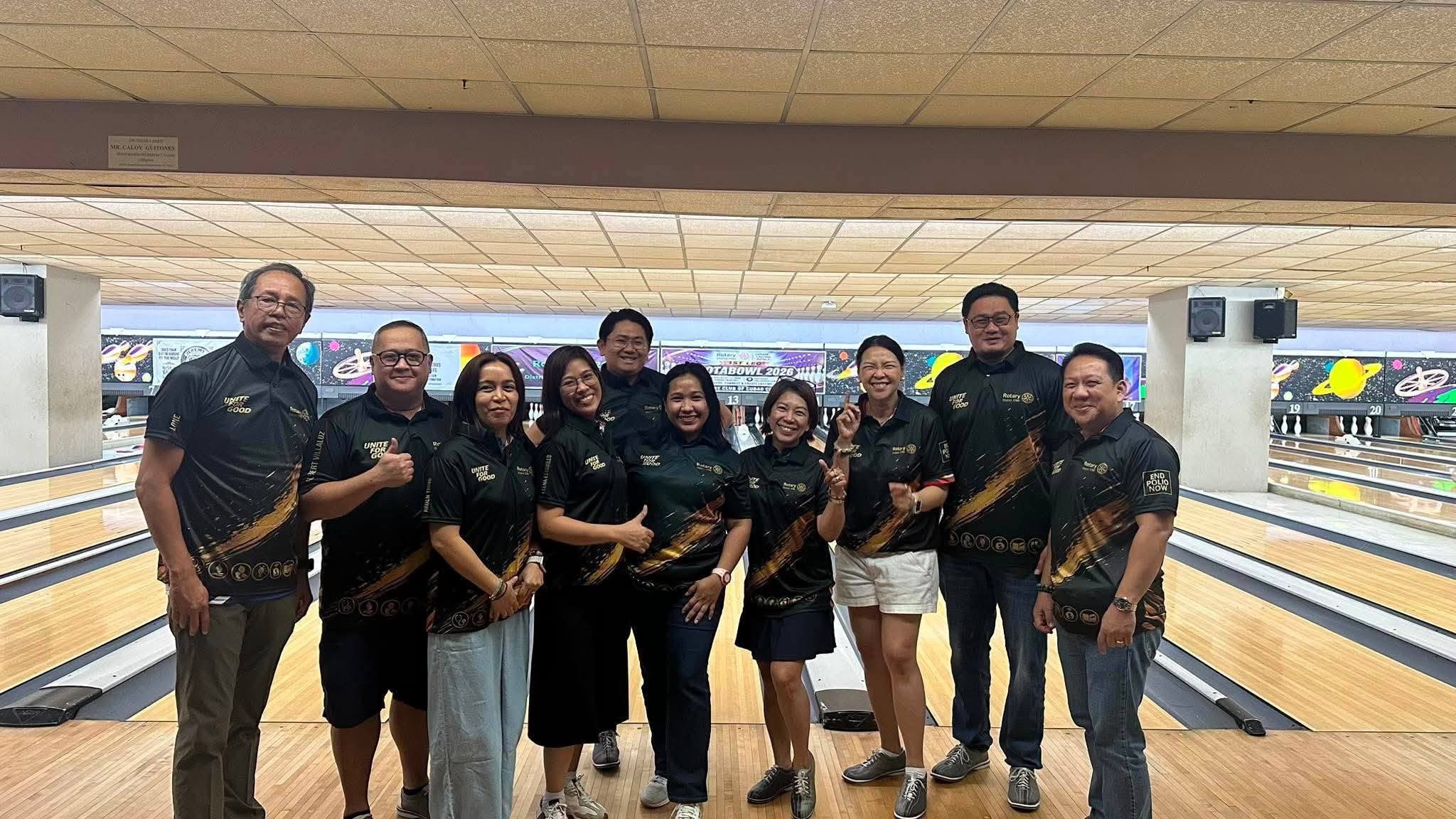 1st Leg Rotabowl Brings Rotarians Together for Fellowship and Sportsmanship