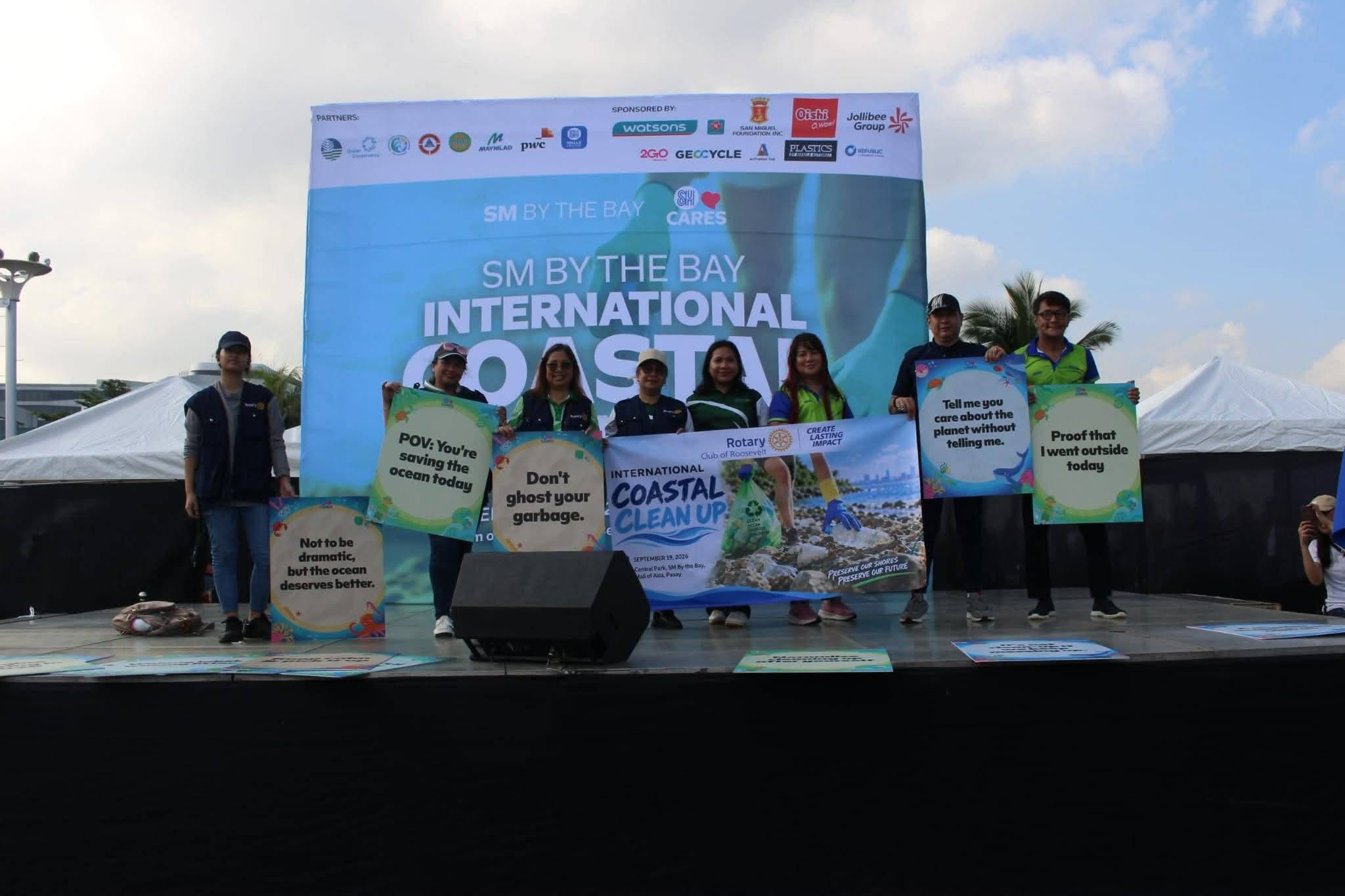 SM By the Bay for the International Coastal Clean-Up 2026