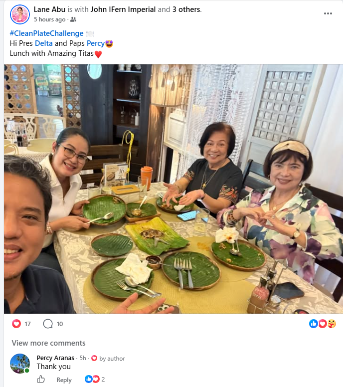 EVERY PLATE MATTERS: DDS LANE AND FRIENDS SUPPORT THE CLEAN PLATE DINING ADVOCACY