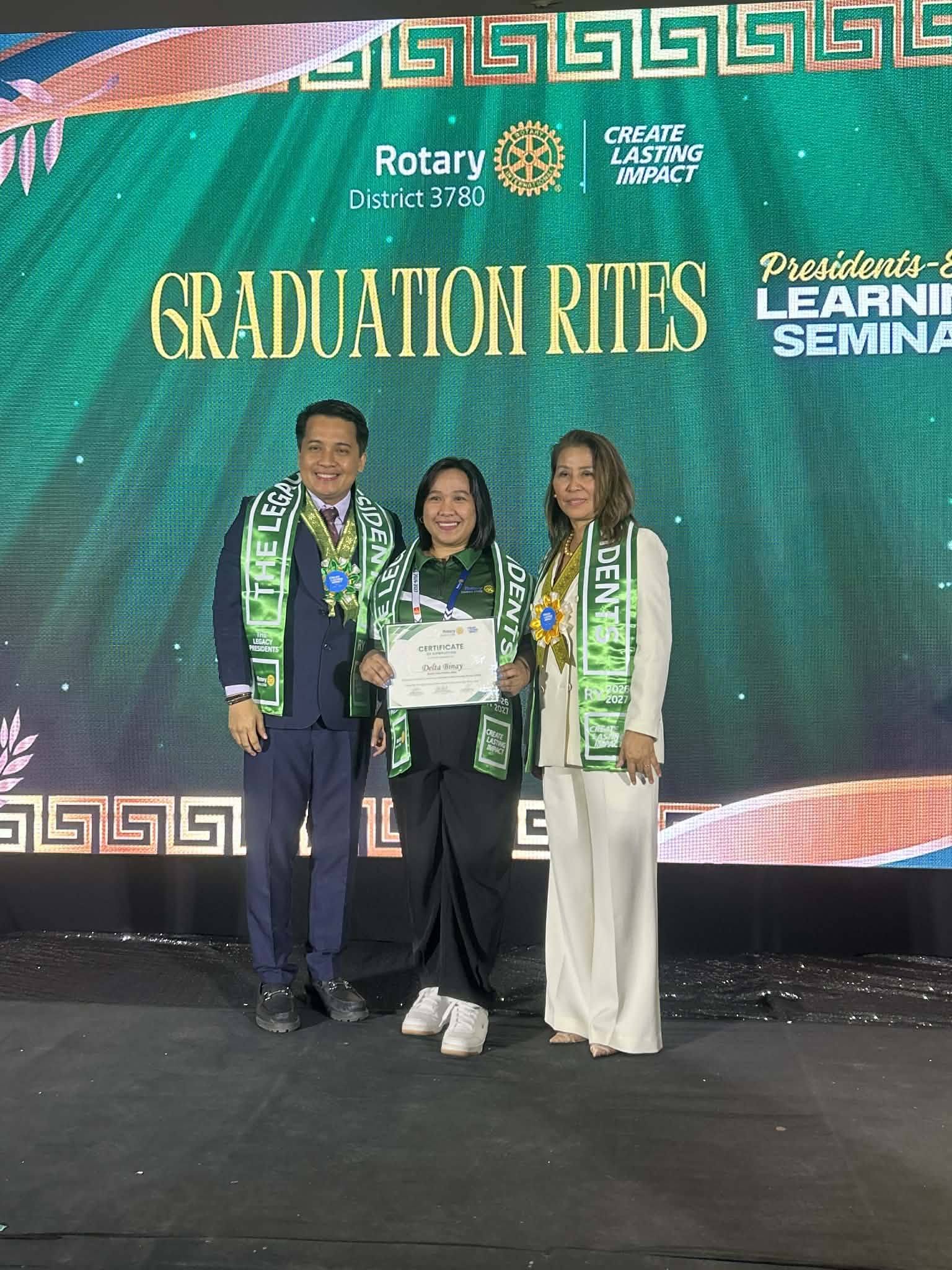 Strengthening Leadership Through PELS: CP Delta Binay Joins Rotary Leaders