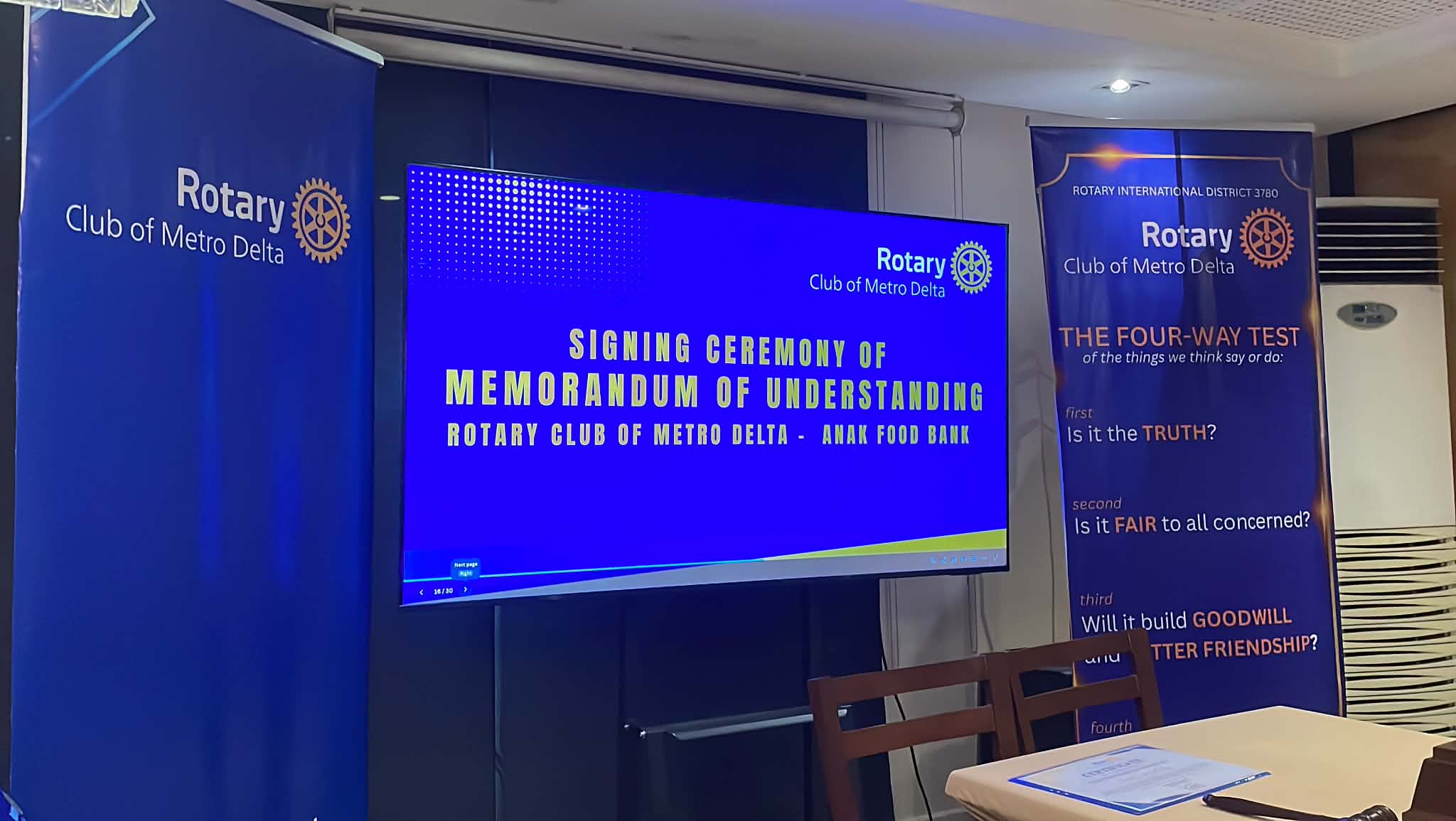 RC Metro Delta and Anak Food Bank Formalize Community Partnership Through MOU