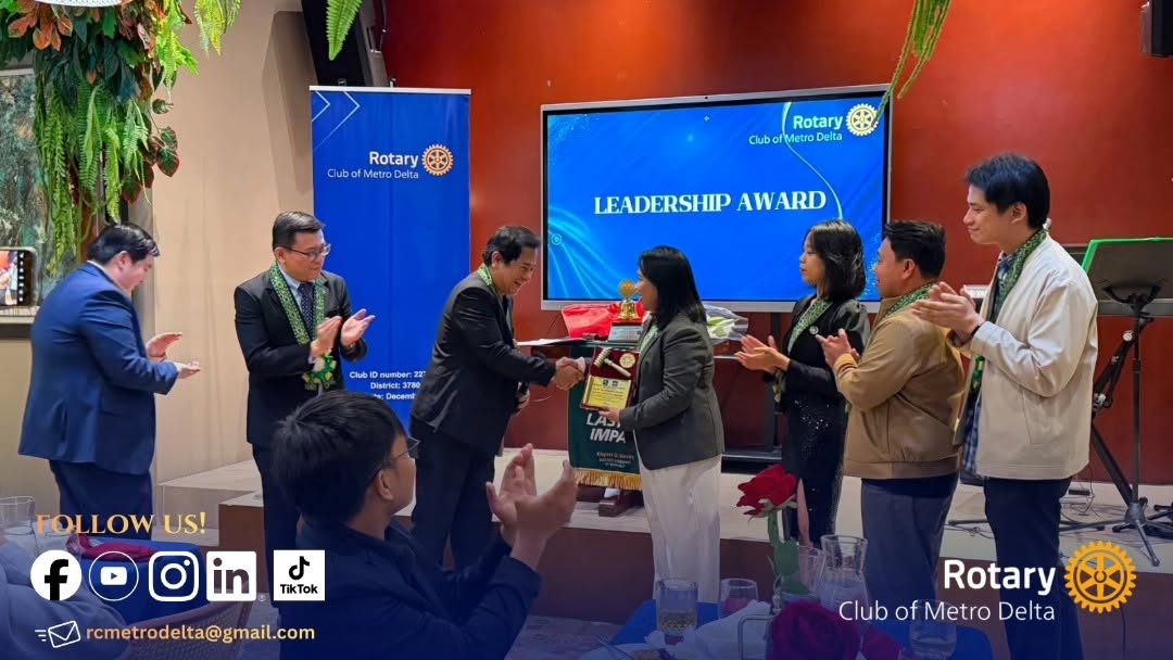 Honoring Leadership and Service: CP Delta Binay Receives Club Leadership Award