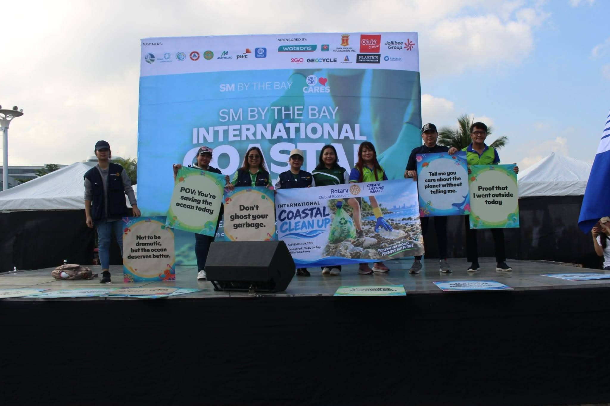 SM By the Bay for the International Coastal Clean-Up 2026