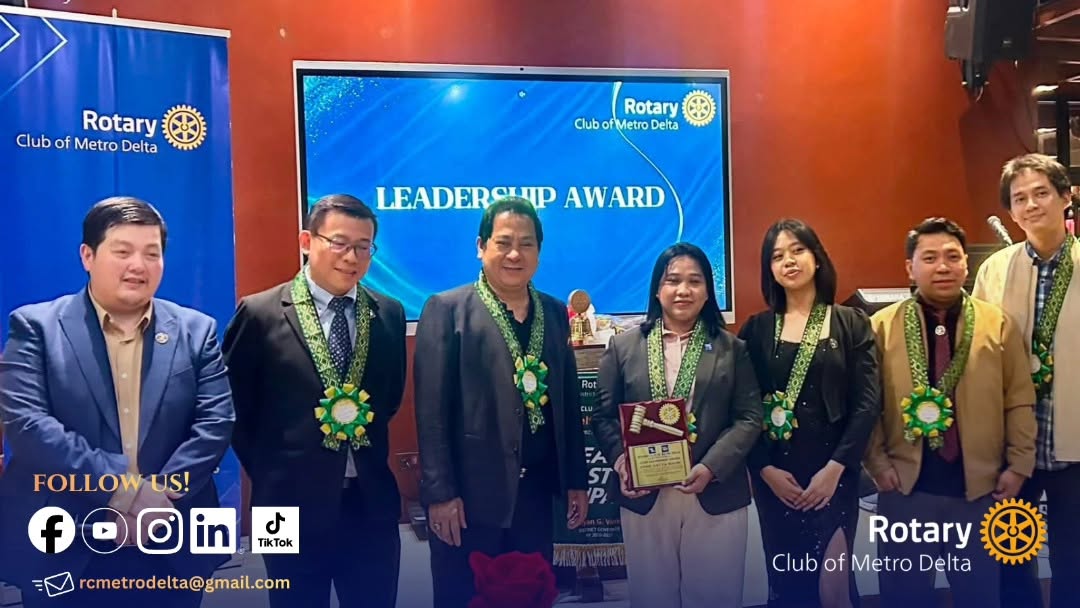 Honoring Leadership and Service: CP Delta Binay Receives Club Leadership Award