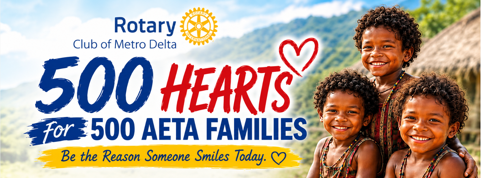 500 Hearts for 500 Aeta Families